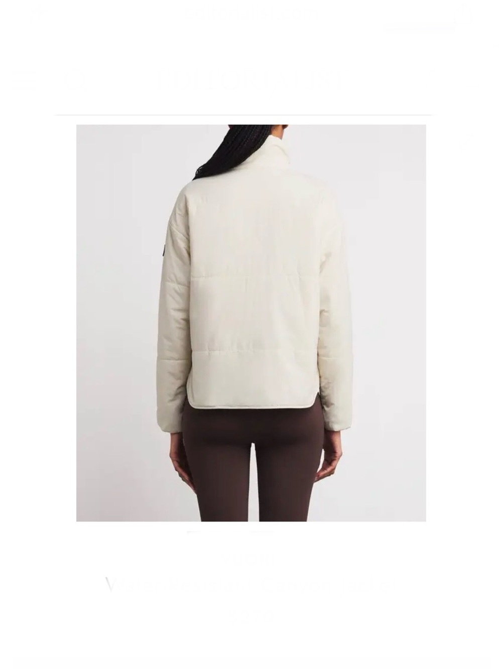 Vuori Water-Resistant Canyon Jacket - Picture 3 of 10